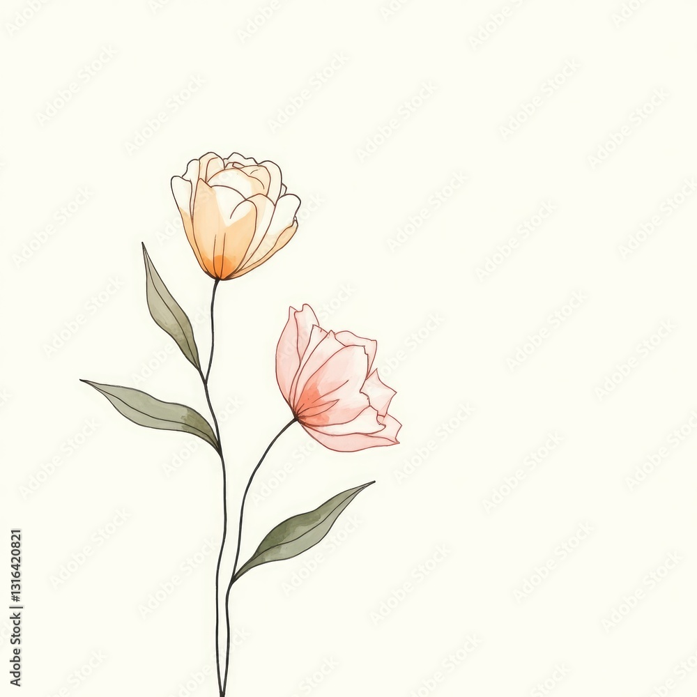 Obraz premium vector illustration of a lily, flower, pink, nature, spring, plant, flowers, beauty, floral, blossom, summer, lily, bouquet, leaf, isolated, bloom, petal, purple, flora, beautiful, vector, yellow, gar
