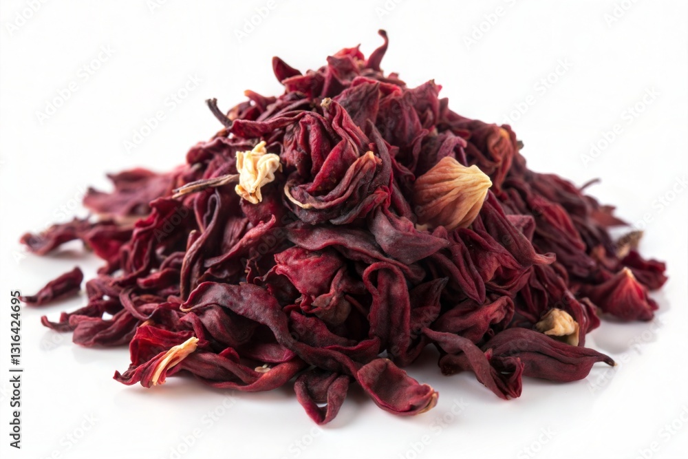 Obraz premium Pile of Dried Hibiscus Petals