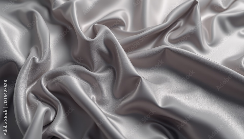 Fototapeta premium Dark Charcoal Silk with Rich Texture