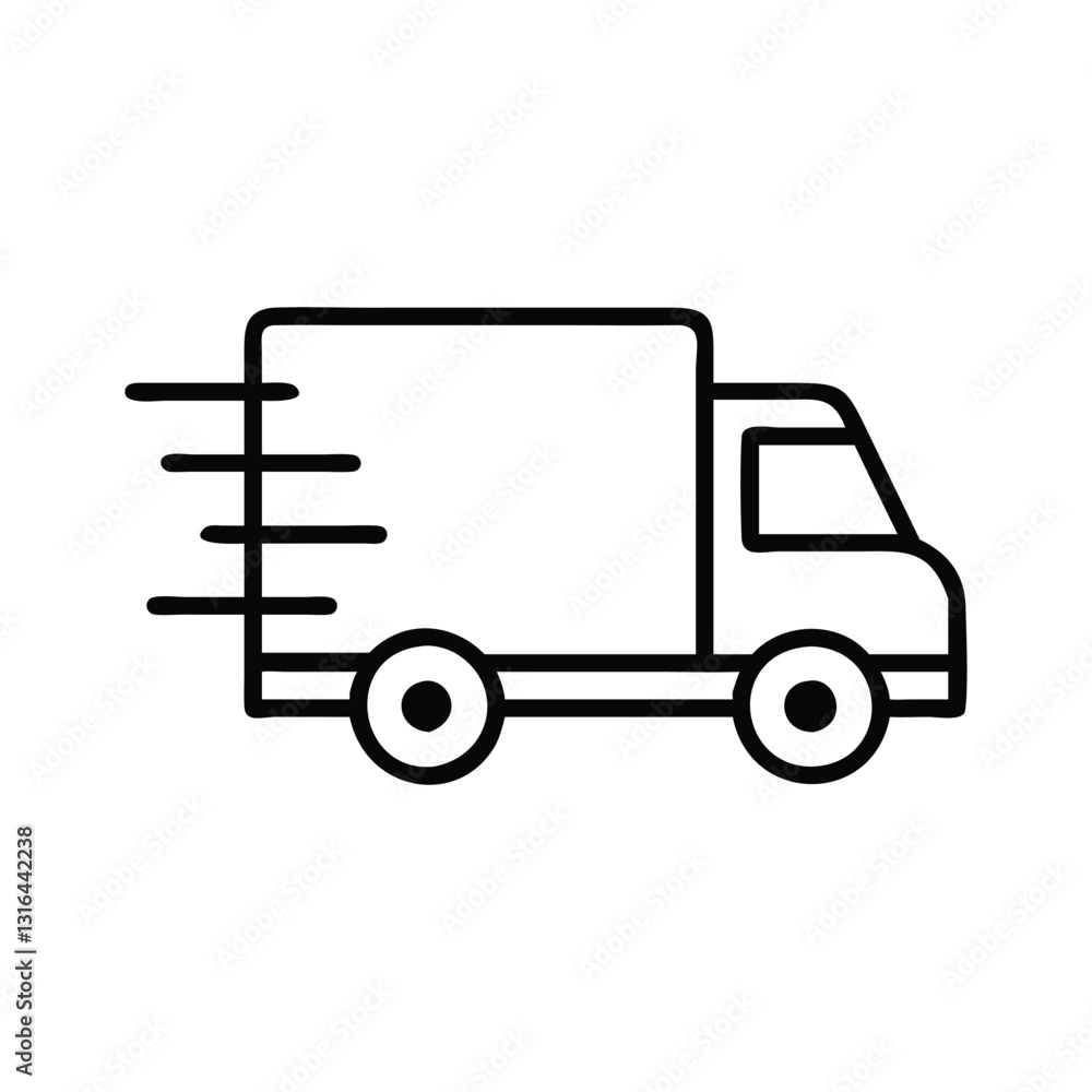 Truck silhouette vector logo, delivery vehicle icon, cargo transport symbol, logistics service emblem, shipping truck sign, freight transportation illustration.
Truck silhouette vector logo, delivery vehicle icon, cargo transport symbol, logistics service emblem, shipping truck sign, freight transportation illustration.
