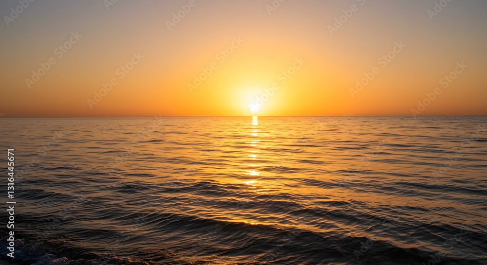 Obraz premium sunset over the sea