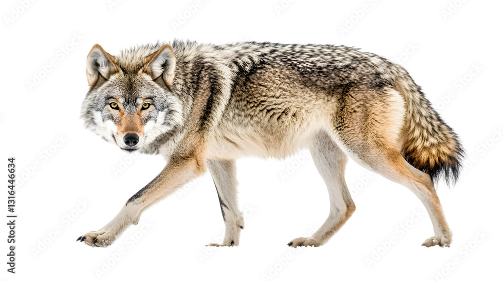 Fototapeta premium Gray Wolf Walking