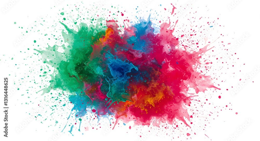 Fototapeta premium colorful watercolor background
