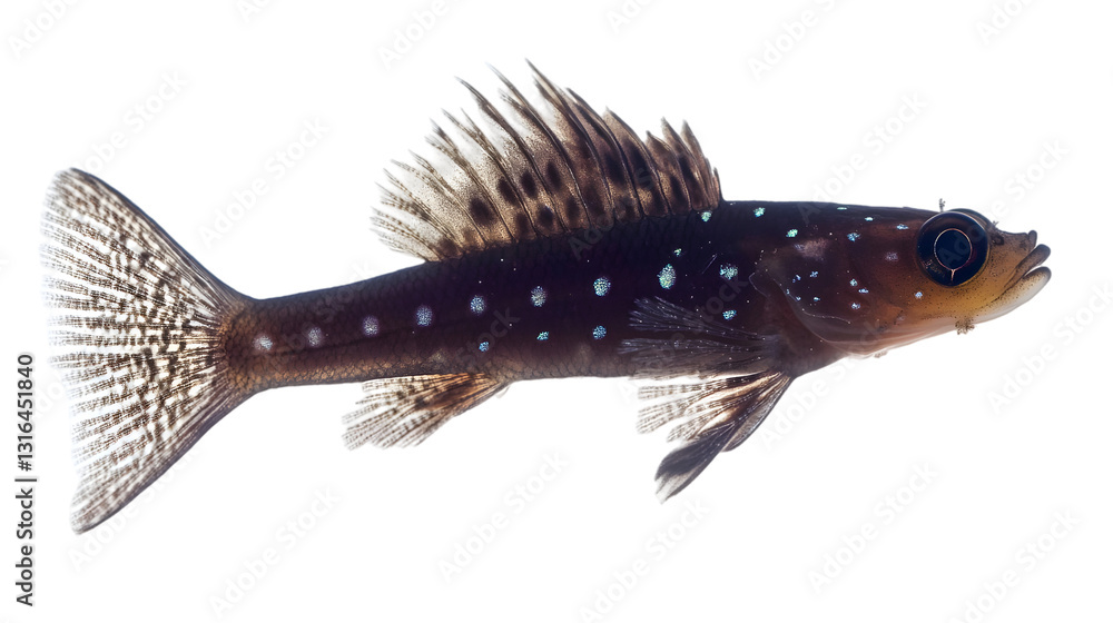 Naklejka premium fish isolated on white