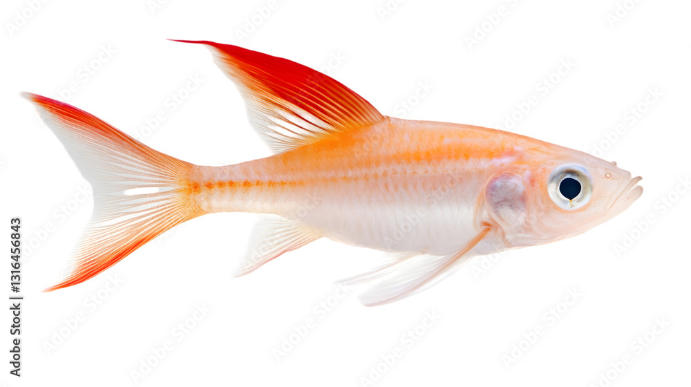Obraz premium Orange and White Tropical Fish