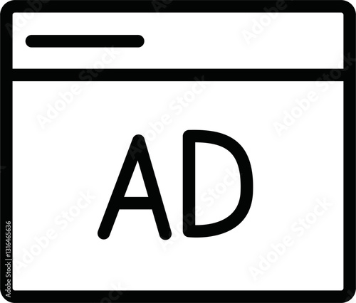 pop up icon vector