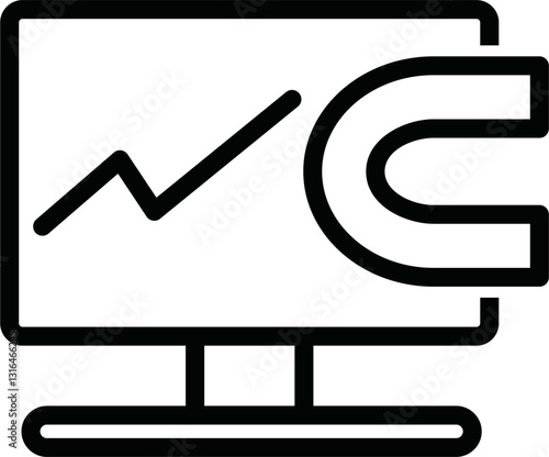 inbound marketing icon vector