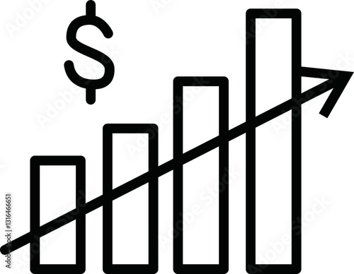 sales icon vector