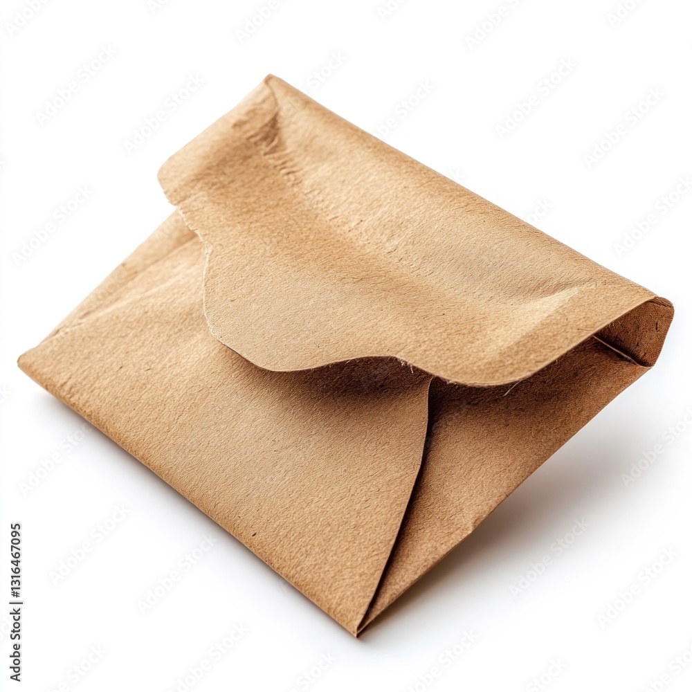 Aged kraft paper envelope Aged kraft paper envelope