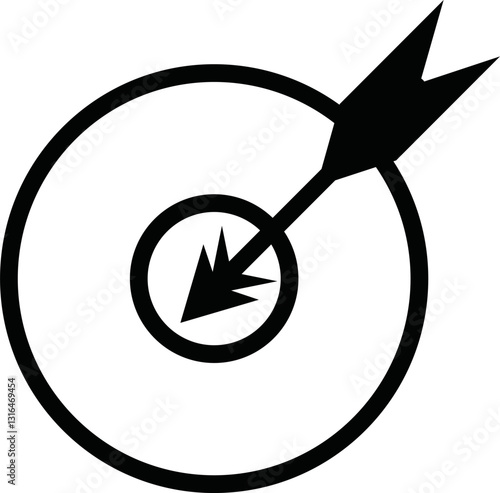 target audience icon vector