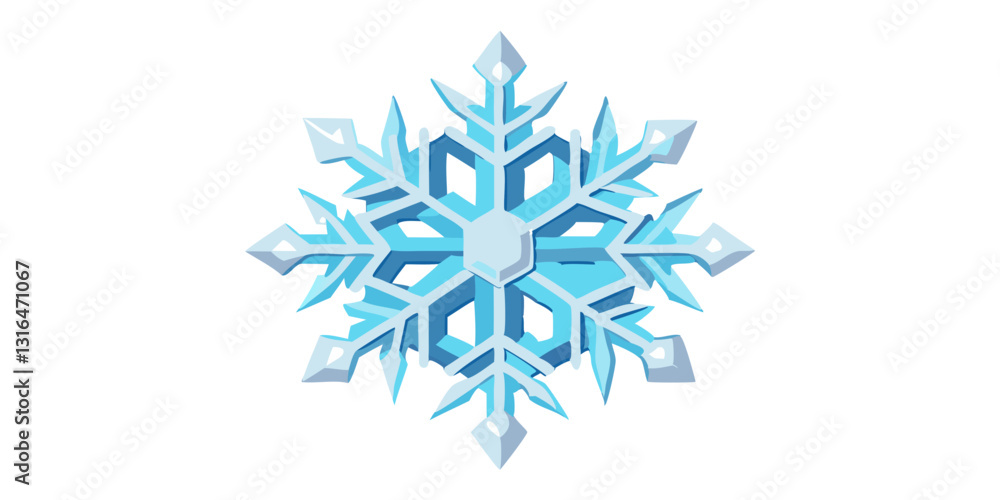 Frosty Elegance: The Intricate Beauty of a Winter Snowflake
Frosty Elegance: The Intricate Beauty of a Winter Snowflake