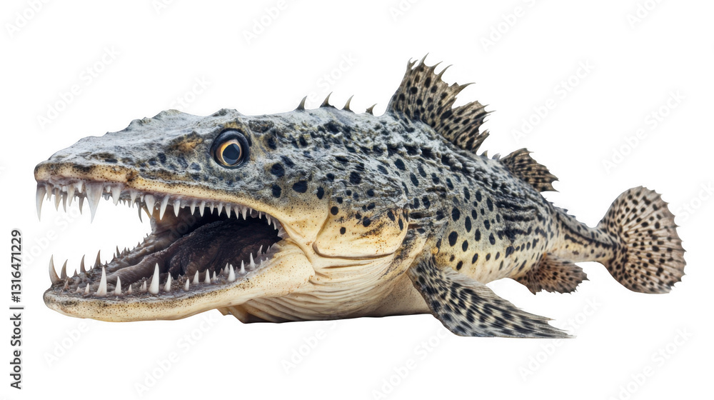 Naklejka premium Fangtooth Fish, Deep Sea Predator