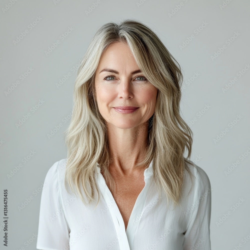 Fototapeta premium portrait of an attractive blonde woman