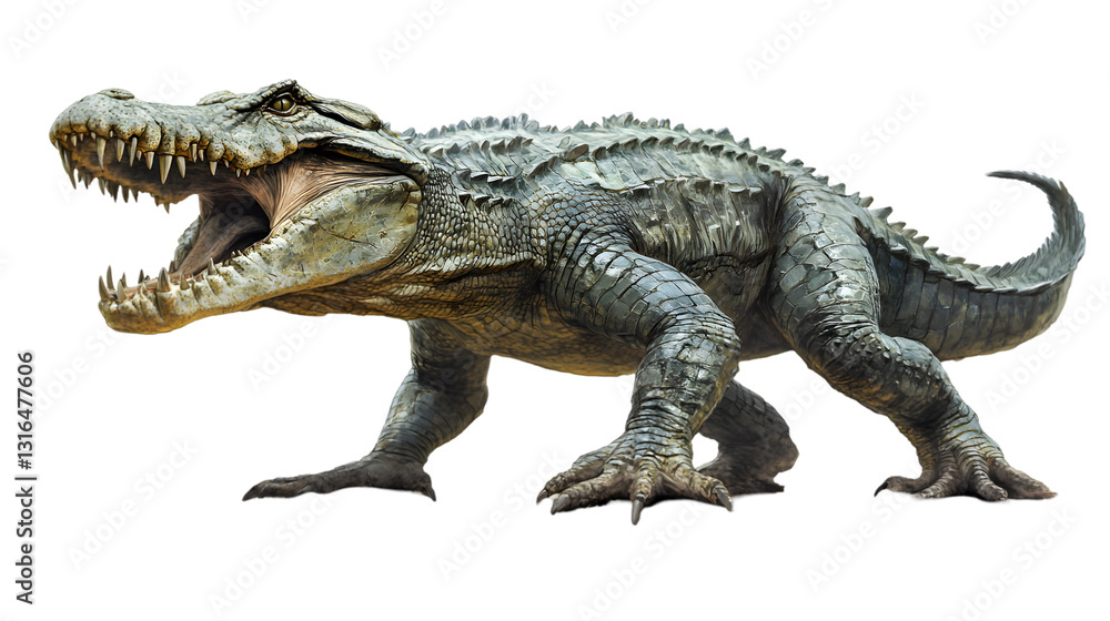 Fearsome Alligator Illustration Fearsome Alligator Illustration