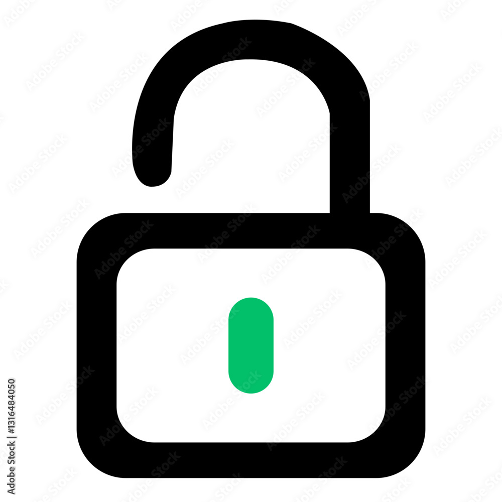 Unlocked Potential A Vibrant Green Keyhole Signifies Opportunity, Hope, And New Beginnings With Bold Black Lines And A Simple, Clean Design Unlocked Potential A Vibrant Green Keyhole Signifies Opportunity, Hope, And New Beginnings With Bold Black Lines And A Simple, Clean Design