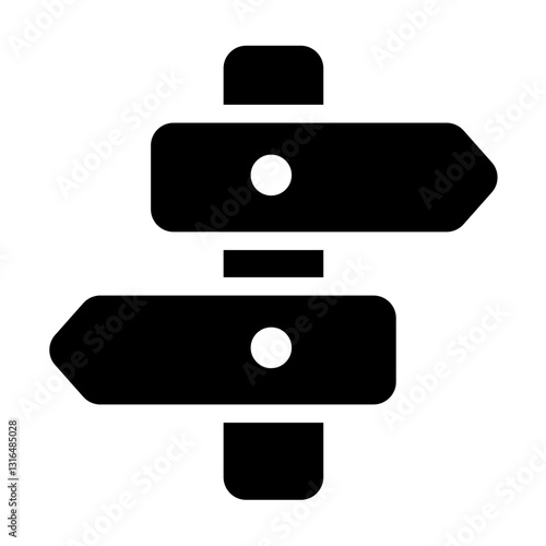 signboard glyph style