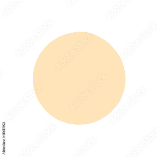 Blank circle sticker, solid circle, circular, sticker, circle label on transparent background