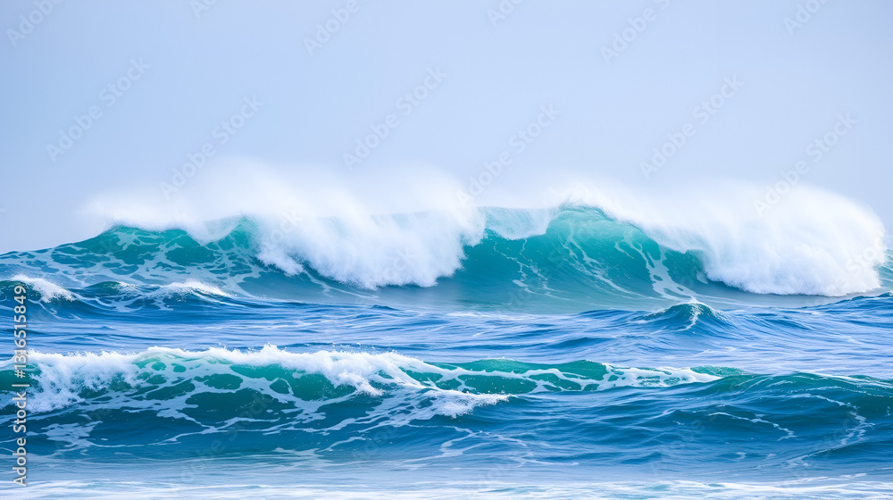 Waves of Atlantic ocean Waves of Atlantic ocean