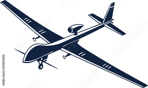 vector illustration of airplane
