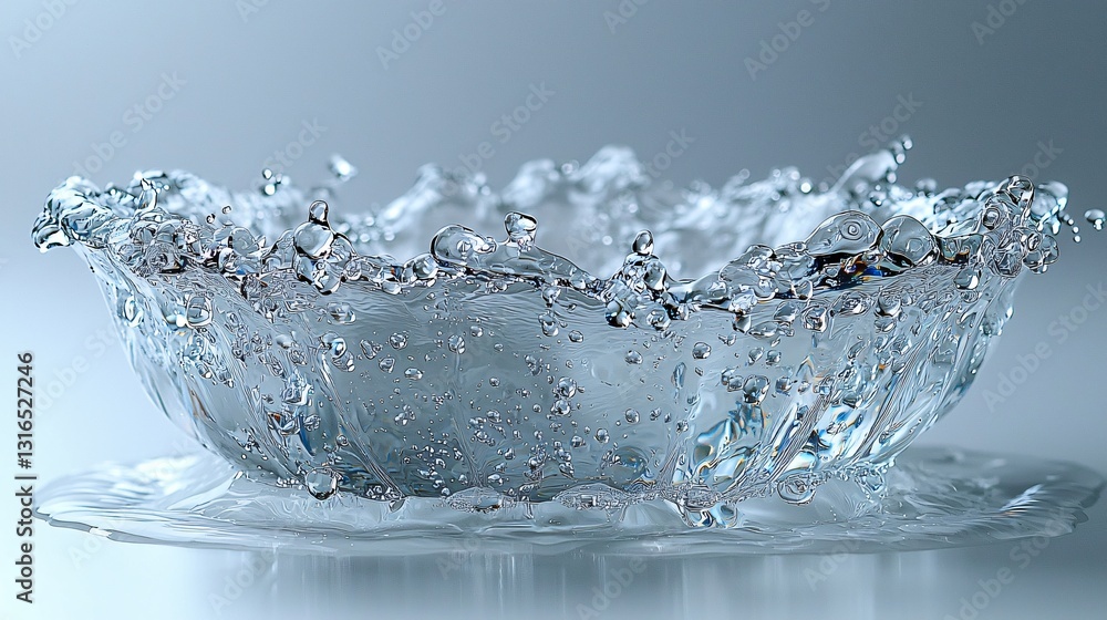Water Splash, Studio Shot, Abstract Form Water Splash, Studio Shot, Abstract Form