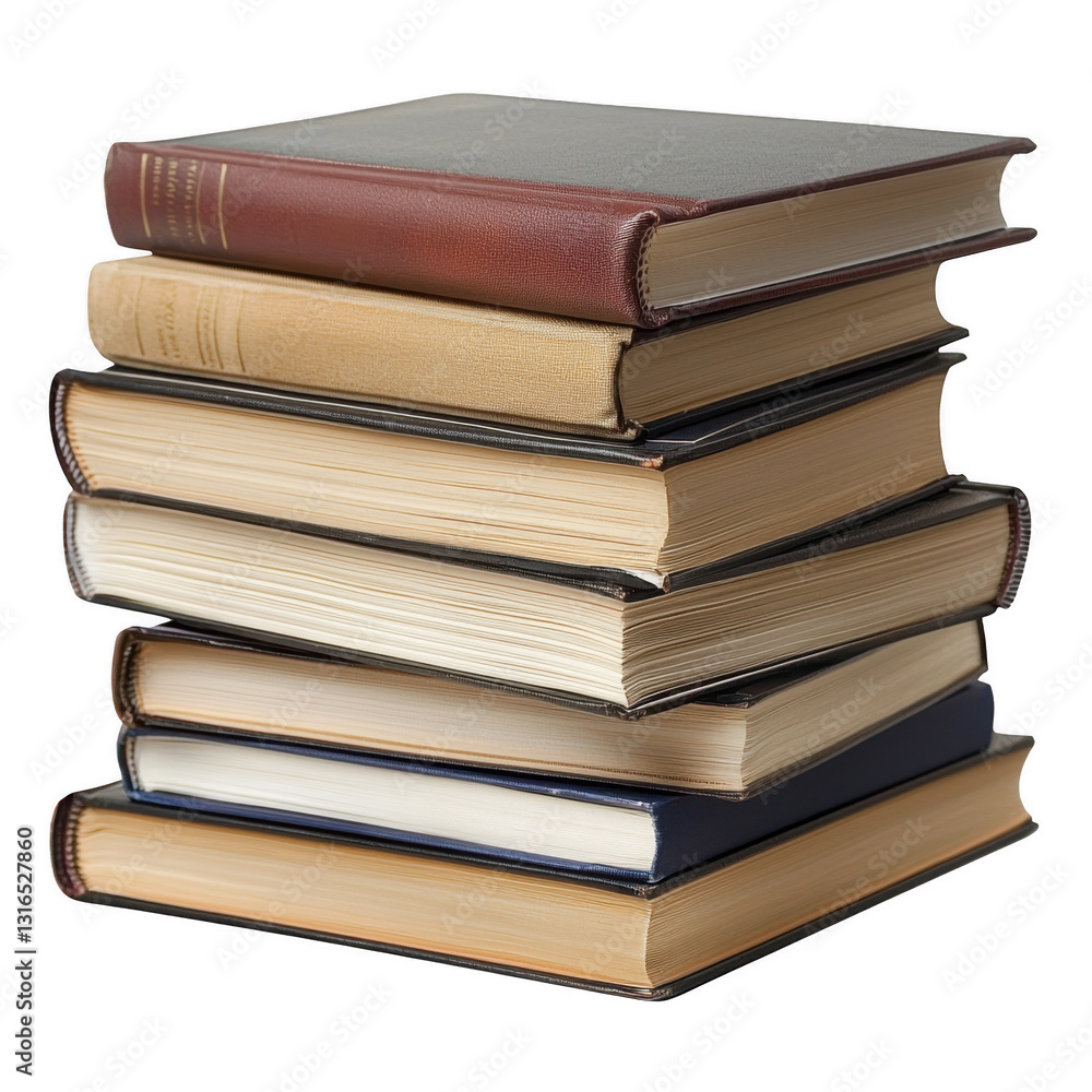stack of various hardcover books with different colored covers and visible pages stack of various hardcover books with different colored covers and visible pages