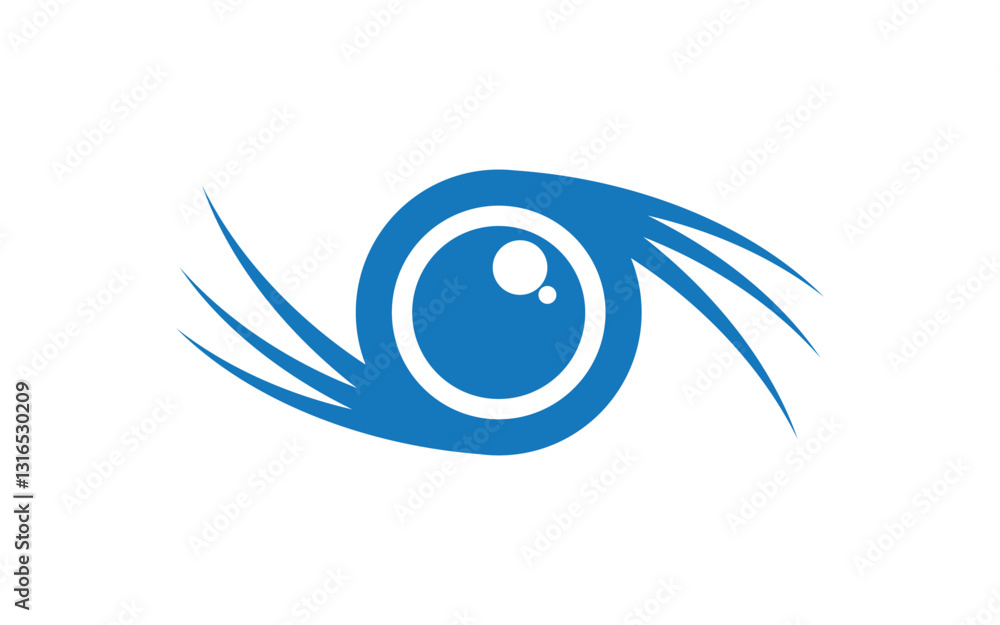 Eye Healthy Care vector icon illustration design template v.13 Eye Healthy Care vector icon illustration design template v.13