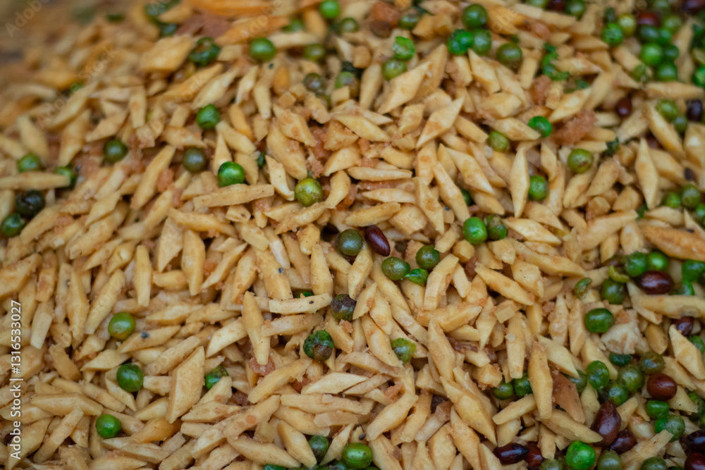 Nutty Nimki mix crushed almonds, cashews, or peanuts Nutty Nimki mix crushed almonds, cashews, or peanuts