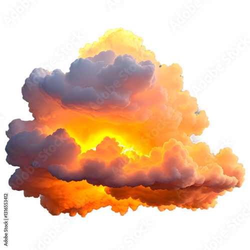 Sunset Cloud Formation