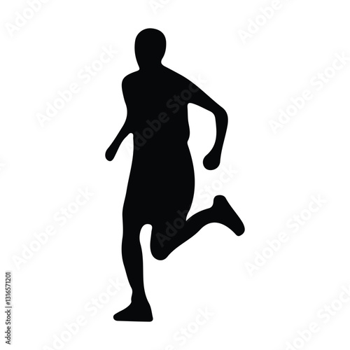silhouette of person jumping