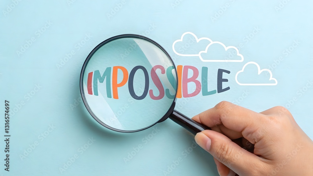 Magnifying Glass & _Impossible_ Inspiring Optical Illusion V2 Magnifying Glass & _Impossible_ Inspiring Optical Illusion V2