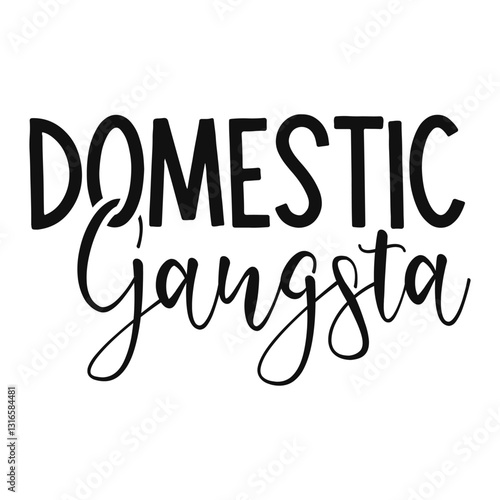 Domestic Gangsta a Playful and Empowering Design Celebrating Home Life with Attitude

