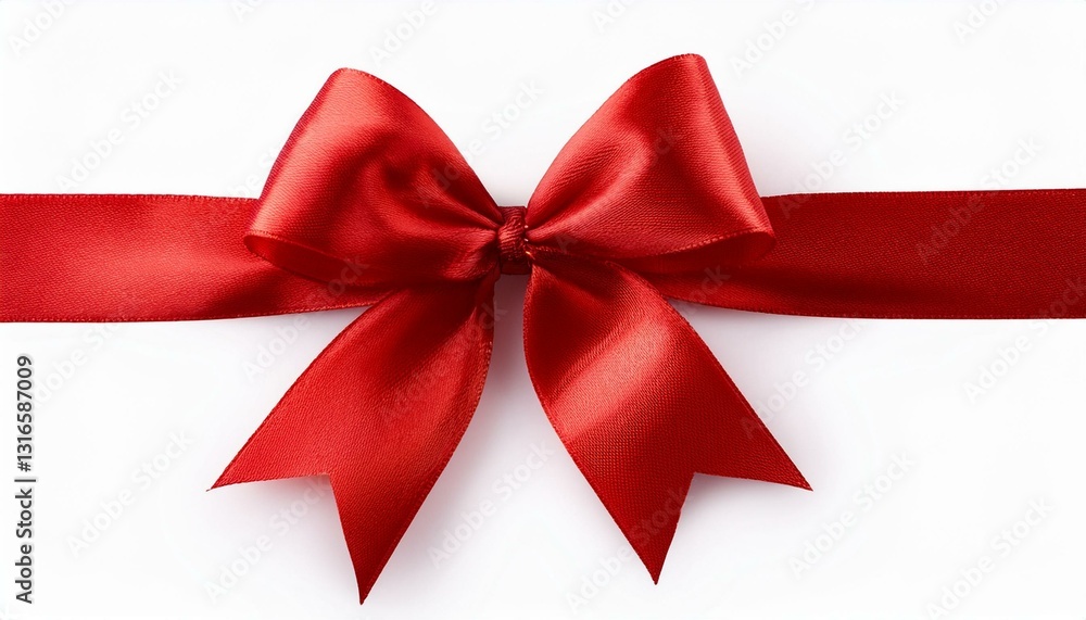 red bow on white background red bow on white background