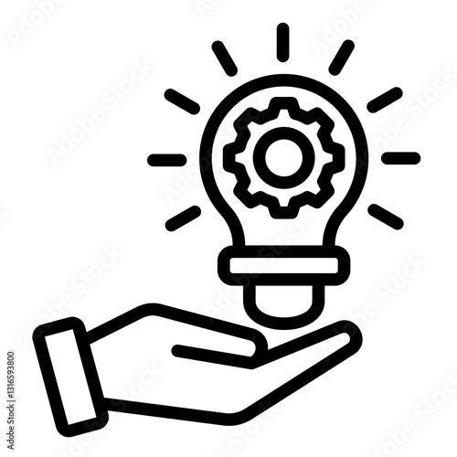 Innovation  Icon Element For Design