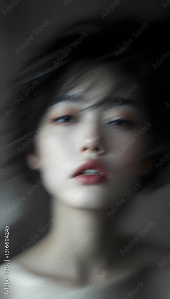 ファンタジーストーリー(モノクロームに刻まれた、一瞬のモノローグ—静寂の中で紡がれる女性の想い) ファンタジーストーリー(モノクロームに刻まれた、一瞬のモノローグ—静寂の中で紡がれる女性の想い)