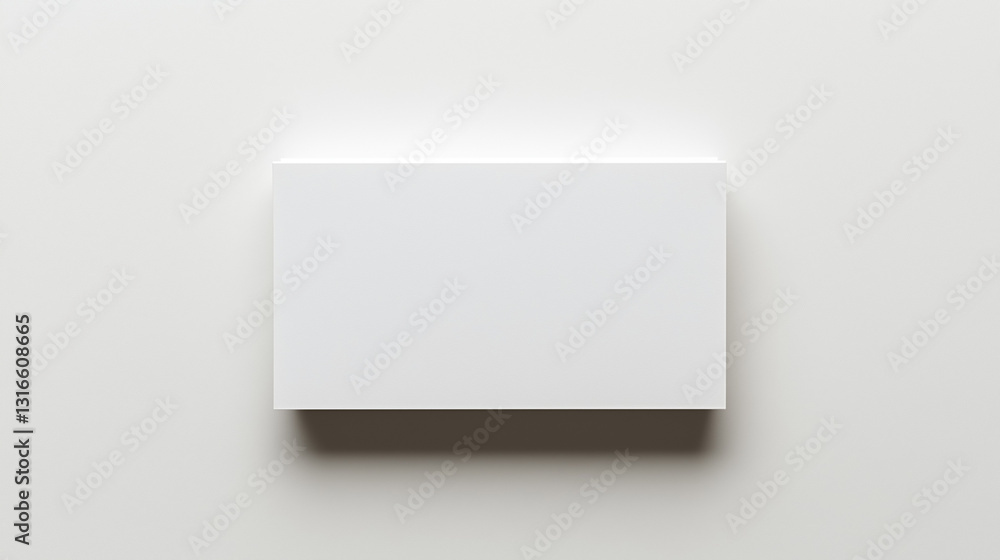 Blank white card on a flat surface, symbolizing simplicity and clarity in design. Blank white card on a flat surface, symbolizing simplicity and clarity in design.