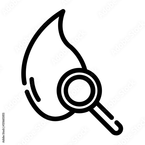 check the water content cut line icon