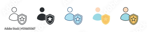 Reliability Icon Set Multiple Style Collection