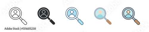 Behavior Icon Set Multiple Style Collection