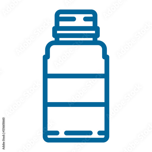 reagent bottle color icon