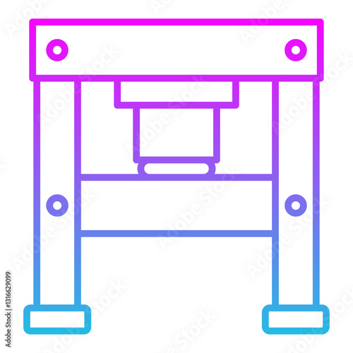 Hydraulic press Icon