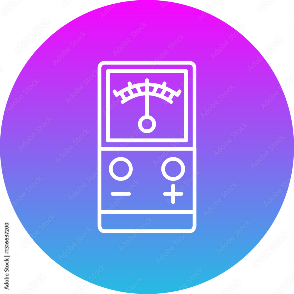 Ammeter Icon