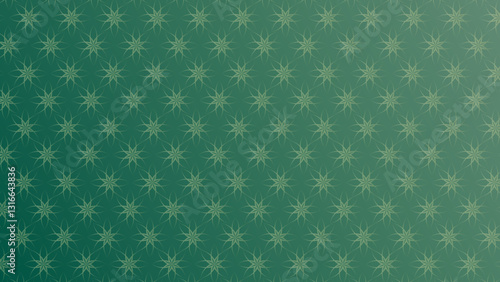 Vector Art Pattern. Seamless Abstract Background. Geometric Vintage Style Texture. Clover Pattern. seamless pattern matt green