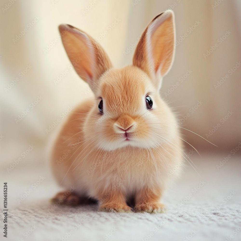 Obraz premium A cutie rabbit