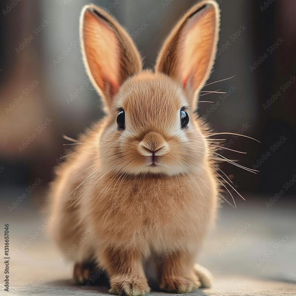 Obraz premium A cutie rabbit