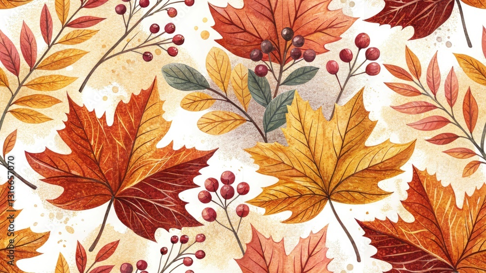 Autumn Foliage Brushstrokes: Dramatic Fall Colors Photography Backdrop Autumn Foliage Brushstrokes: Dramatic Fall Colors Photography Backdrop