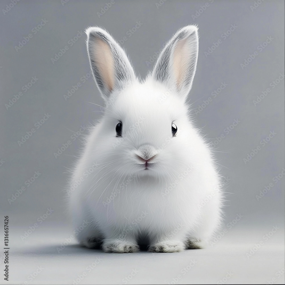 Fototapeta premium A cutie rabbit