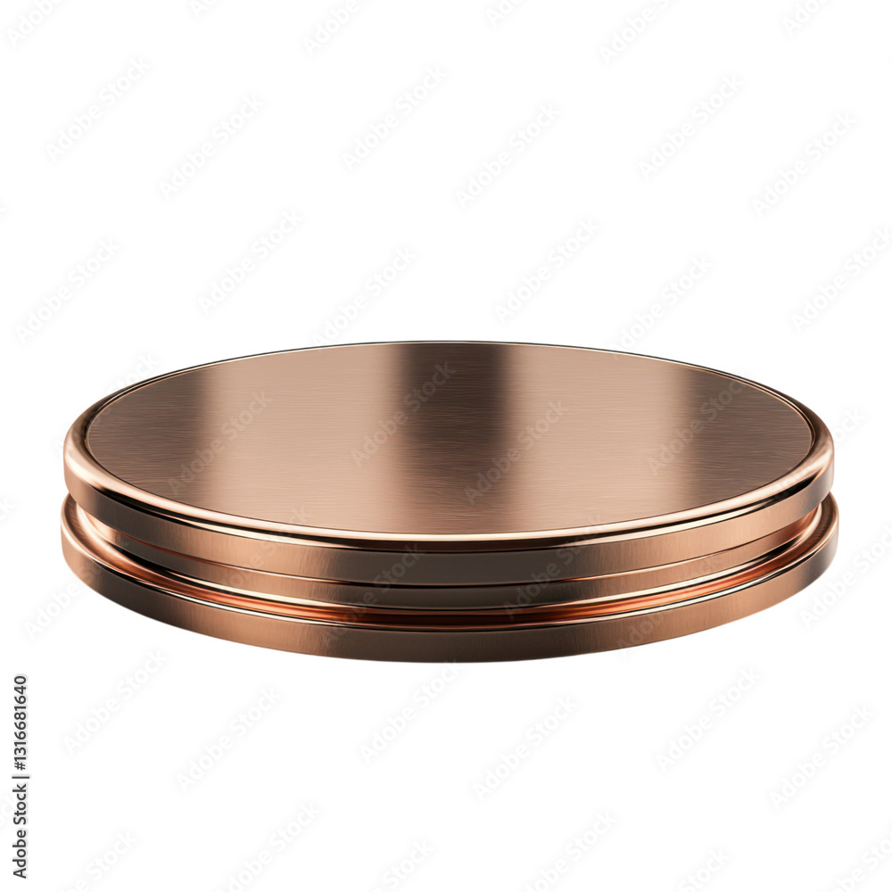 Rose Gold Studio Platform for 3D Render. Rose Gold Studio Platform for 3D Render.