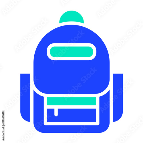 Bagpack Vector Icon Design Illustration