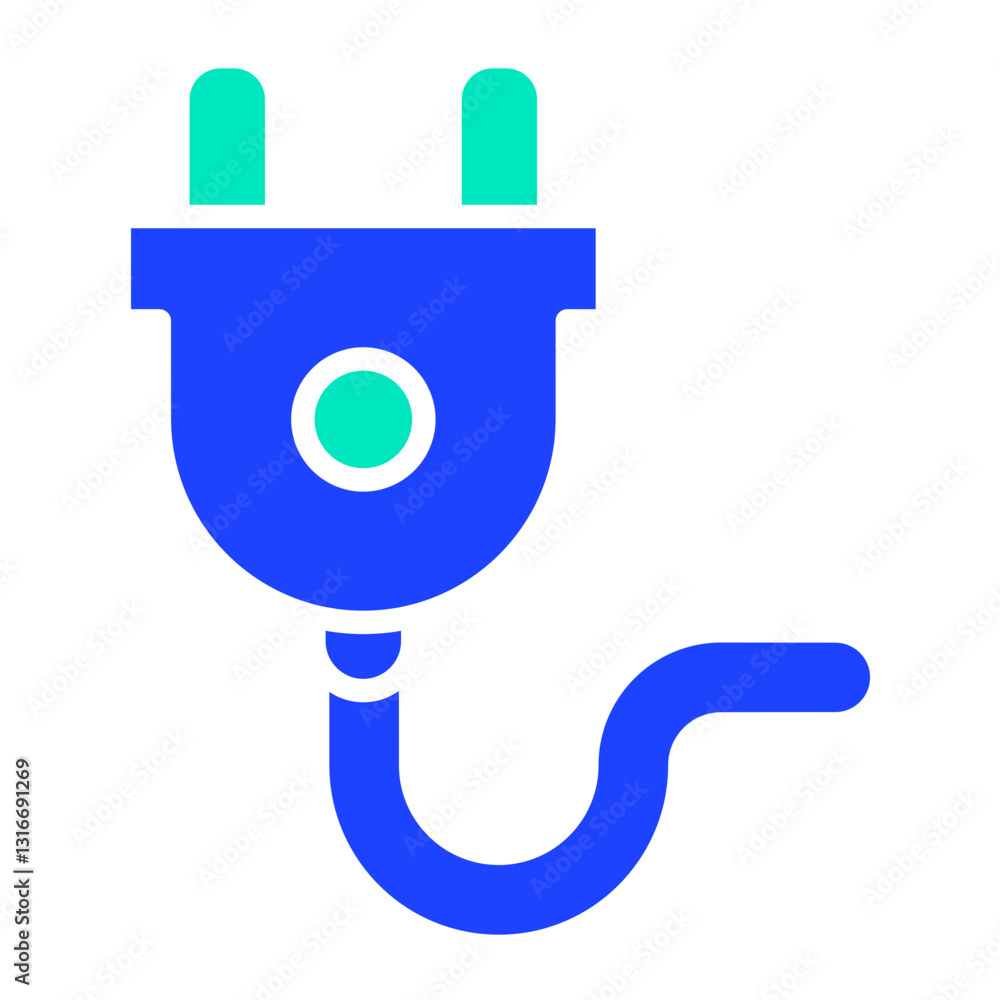 Plug Vector Icon Design Illustration Plug Vector Icon Design Illustration