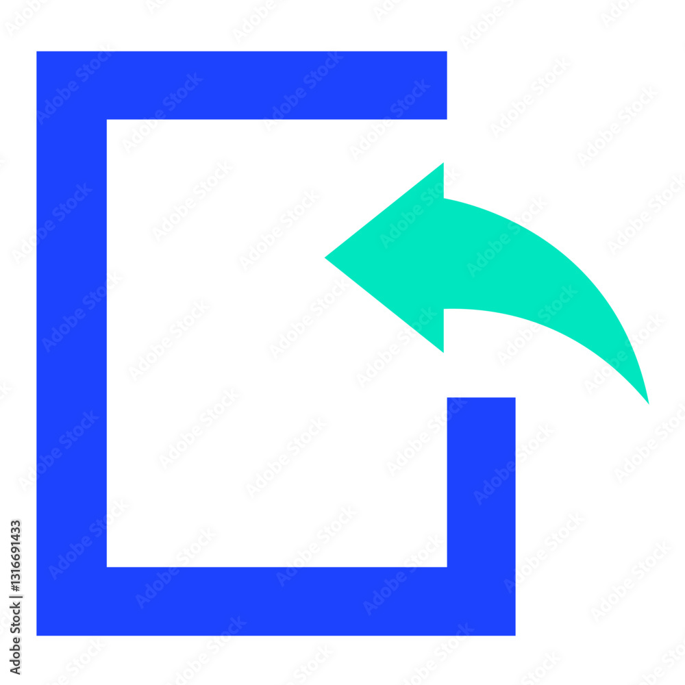 Import Vector Icon Design Illustration Import Vector Icon Design Illustration